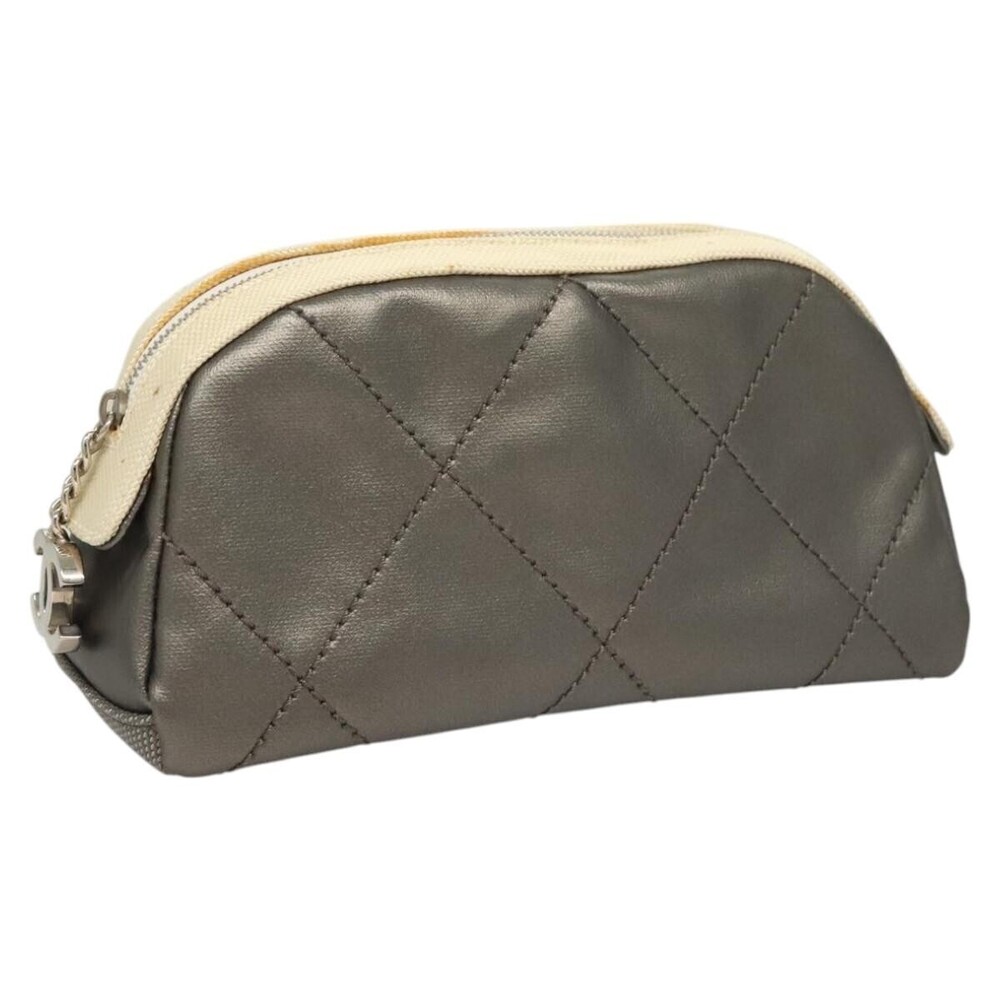 Chanel Vintage Clutch Leather